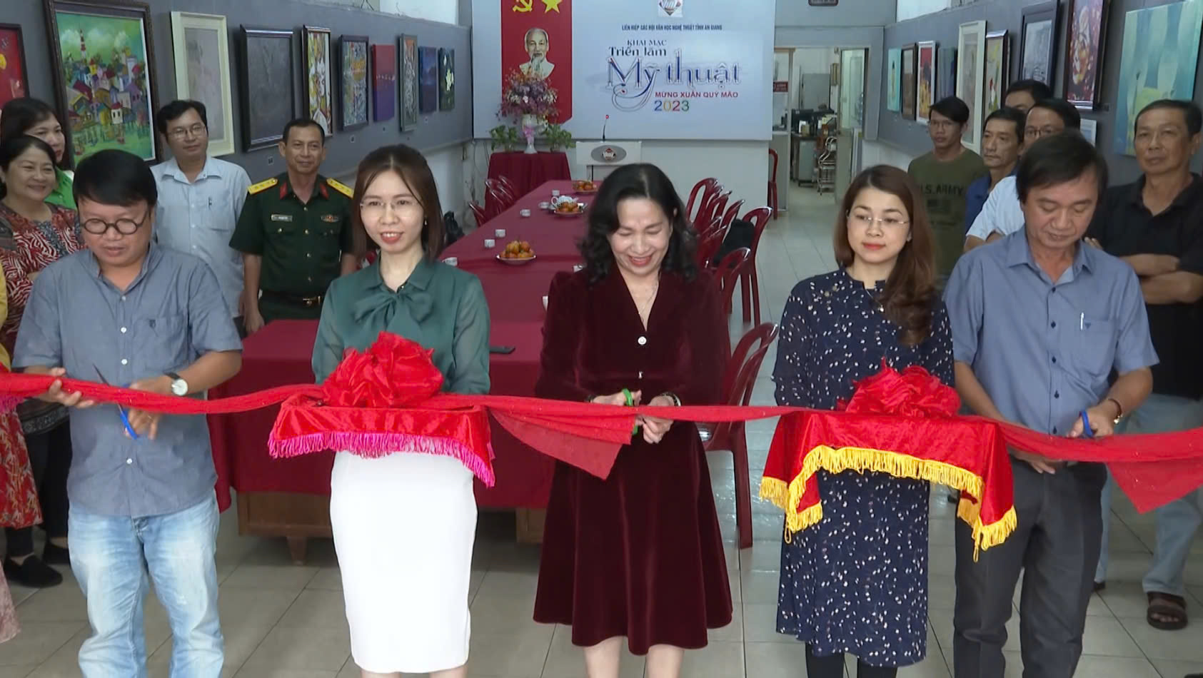 TRIỂN LÃM MỸ THUẬT XUÂN QUÝ MÃO AG 2023